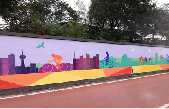 沙洋墙体彩绘-围墙