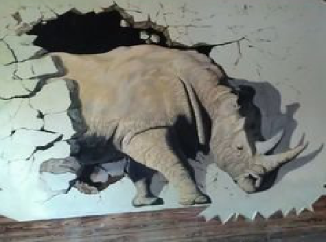 沙洋在墙绘中，如何绘制3D效果？