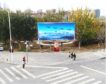 沙洋户外大屏广告投放要点。